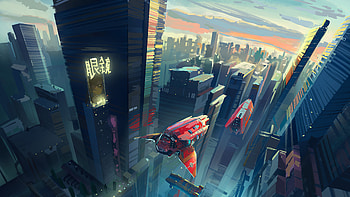 Scifi World Invasion , scifi, artist, artwork, digital-art, artstation HD wallpaper