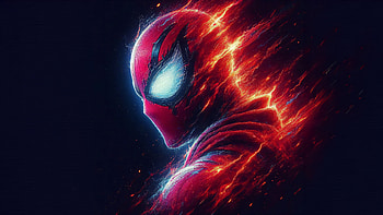 Spectacular Spider Man In Action, spiderman, superheroes, artwork, digital-art, ai, deviantart HD wallpaper