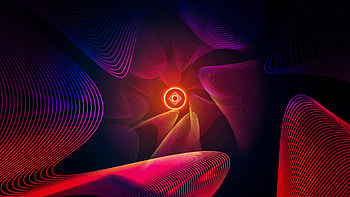 Prismatic Abstract Birth, abstract, red, digital-art, artwork, art, artist HD wallpaper