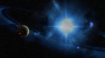 Planets, Universe, Stars, Shine, Light, Space, Explosion HD wallpaper