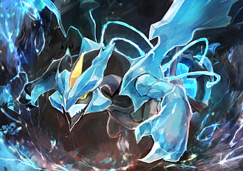 Kyurem, Pokemon art, Black Pokemon, Anime HD wallpaper