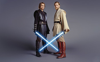 Obi Wan, Star Wars, Anakin Skywalker HD wallpaper