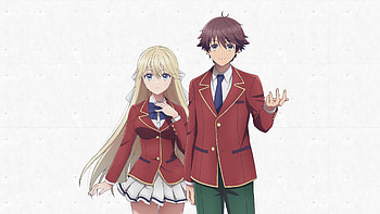 Classroom of the Elite — : Academy's Strategic Duo HD wallpaper