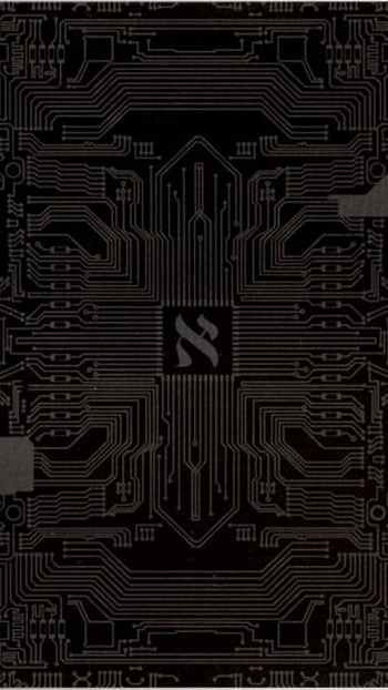 Alef, Letter, preto, programation, circuito, Letra, futuristico, bonito, hebrew, cinza HD phone wallpaper
