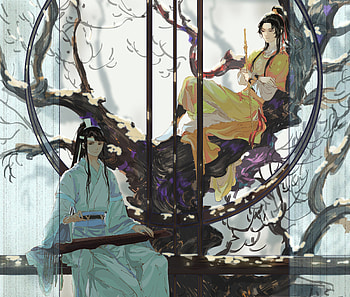 Mo Dao Zu Shi, Anime, Jin Ling, Lan Sizhui HD wallpaper