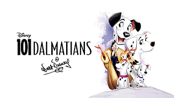 Walt Disney Signature, One Hundred and One Dalmatians HD wallpaper