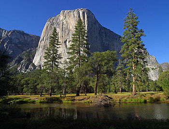 Mountain, river, nature, mountains HD wallpaper