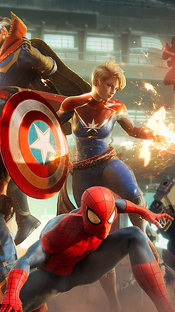captain marvel 11, heros, shield, graph HD phone wallpaper