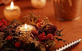 Objects, Candles HD wallpaper