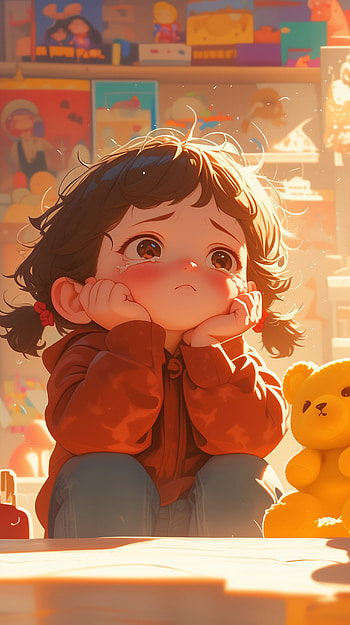 Sad Girl Tears | Emotional Anime, crying, sad, girl, tears HD phone wallpaper