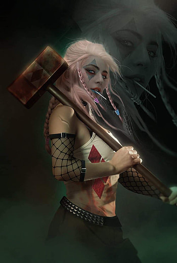 Gaga Quinn, HarleyQuinn, Joker2, LadyGaga HD phone wallpaper