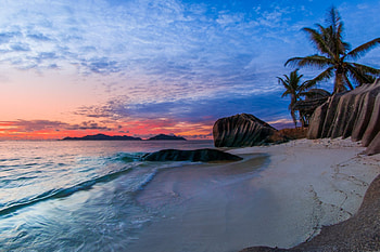 La Digue Island, Seychelles Paradise, Indian Ocean, Shootplanet HD wallpaper
