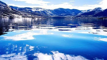 Fjord, Greenland HD wallpaper