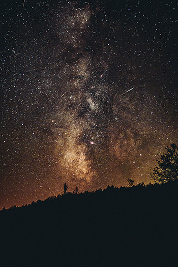 Nature, Night, Usa, Starry Sky, Milky Way, United States, Weston HD phone wallpaper