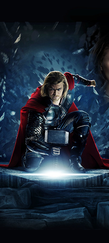 Chris Hemsworth, Thor movie, Norse mythology, Epic adventure HD phone wallpaper