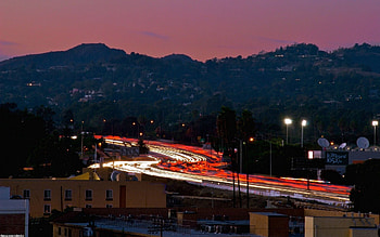 Cities, Night, Usa, United States, California, Los Angeles HD wallpaper