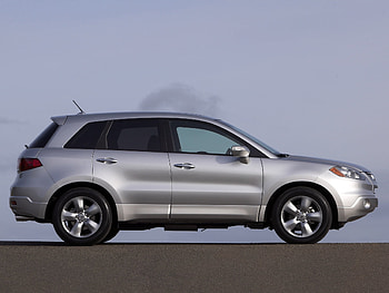 Auto, Sky, Acura, Cars, Asphalt, Side View, Style, Akura, Silver Metallic, Rdx HD wallpaper