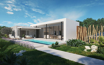 Mallorca, Bungalows HD wallpaper