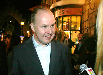 David Yates, Harry Potter, Red carpet event, Universal Studios Orlando HD wallpaper