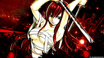 ... Erza Scarlet by Zebaz-DarkSlayer HD wallpaper