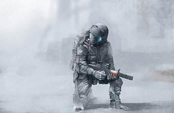 Solider New, artist, artwork, artstation HD wallpaper