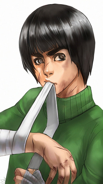 Rock Lee, Naruto, Cartoon HD phone wallpaper