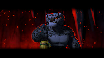 Tai Lung, furry (anthropomorphic), Villain, red, Tai Lung, movie, Kung Fu Panda HD wallpaper