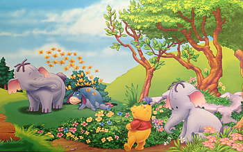 Winnie-the-Pooh and Heffalump, Eeyore (Winnie-the-Pooh) HD wallpaper