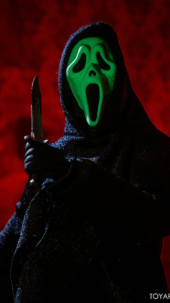 Ghost Face, Green Face Ghost Mask HD phone wallpaper