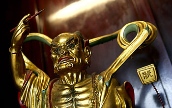 Gold, Miscellanea, Miscellaneous, Sculpture, China HD wallpaper