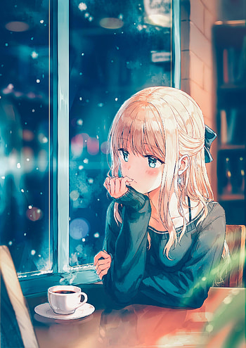 Sad Anime Girl, Cute Sad Girls HD phone wallpaper