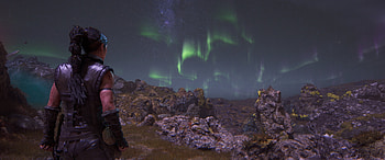 Senua's Saga: Hellblade II Aurora Borealis, video game, Senua's Saga: Hellblade II, aurora borealis HD wallpaper
