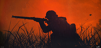 Battlefield 1 Soldier Silhouette , battlefield-1, 2017-games, pc-games, ps-games, xbox-games, silhouette HD wallpaper
