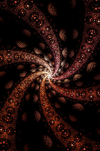 Abstract, fractal, lines, twisted HD phone wallpaper