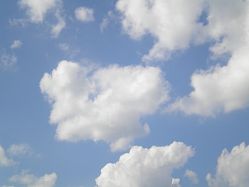 Clouds, blue, happy, cloud HD wallpaper