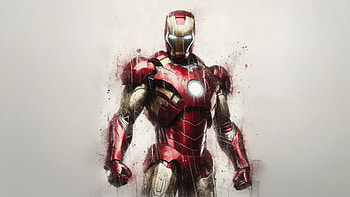 Boundless Charger Iron Man, iron-man, superheroes, artist, artwork, digital-art, ai, deviantart HD wallpaper