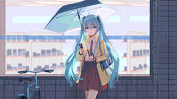 Hatunse Miku School Uniform Vocaloid, hatsune-miku, vocaloid, anime, anime-girl, artist, artwork, digital-art HD wallpaper