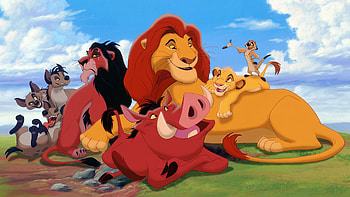 The Lion King, Disney characters, Scar and Simba HD wallpaper