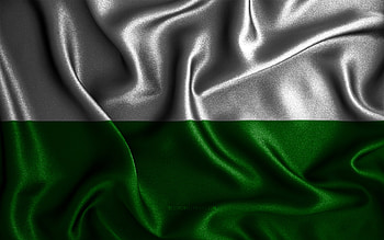 Styria flag, , silk wavy flags, austrian states, Day of Styria, fabric flags, Flag of Styria, 3D art, Styria, Europe, States of Austria, Styria 3D flag, Austria HD wallpaper