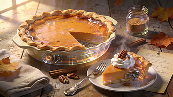 Sweet Potato Pie — Cozy Autumn, Sweet Potato Pie, Pumpkin Pie, Pie, Whipped Cream HD wallpaper