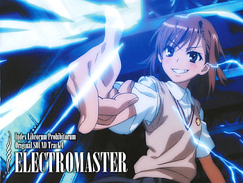 mikoto Railgun, railgun, electricity, cute, girl, anima HD wallpaper