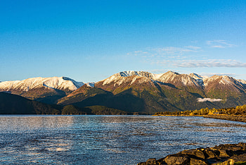 Nature, Water, Sky, Mountains, Rocks, Lake HD wallpaper