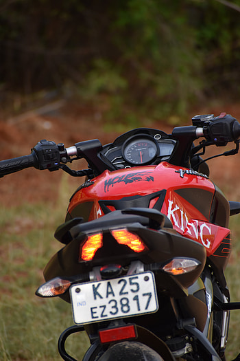 NS 200 pulsar, motorcycle, headlamp HD phone wallpaper