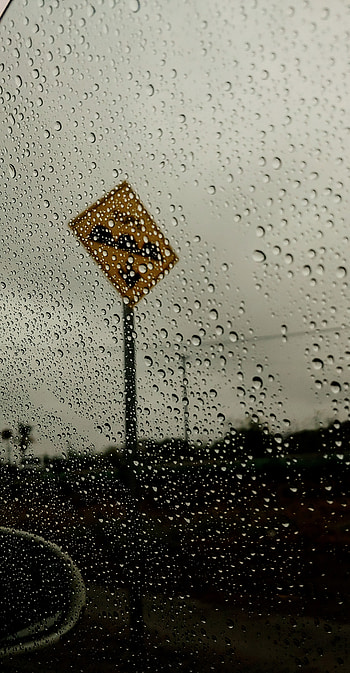 Señales, sky, rain, road_surface, lluvia HD phone wallpaper
