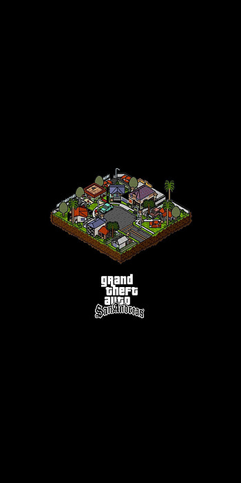GTA sa Grove St, street HD phone wallpaper