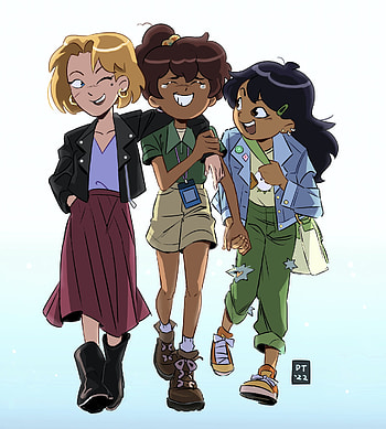 Amphibia, art, entertainment HD phone wallpaper