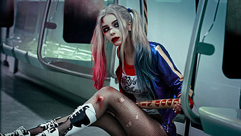 Harley Quinn Cosplay Art, harley-quinn, cosplay, supervillain, behance HD wallpaper