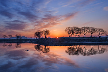 Sky Reflection Sunlight Nature, nature, sky, reflection HD wallpaper