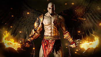 Games, God Of War, Men, Angels HD wallpaper