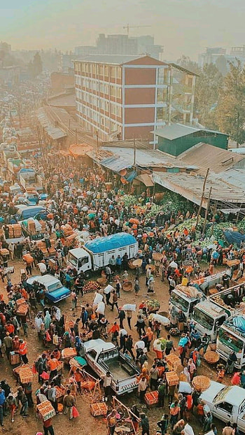 Ethiopia Addis ababa, city, crowd HD phone wallpaper